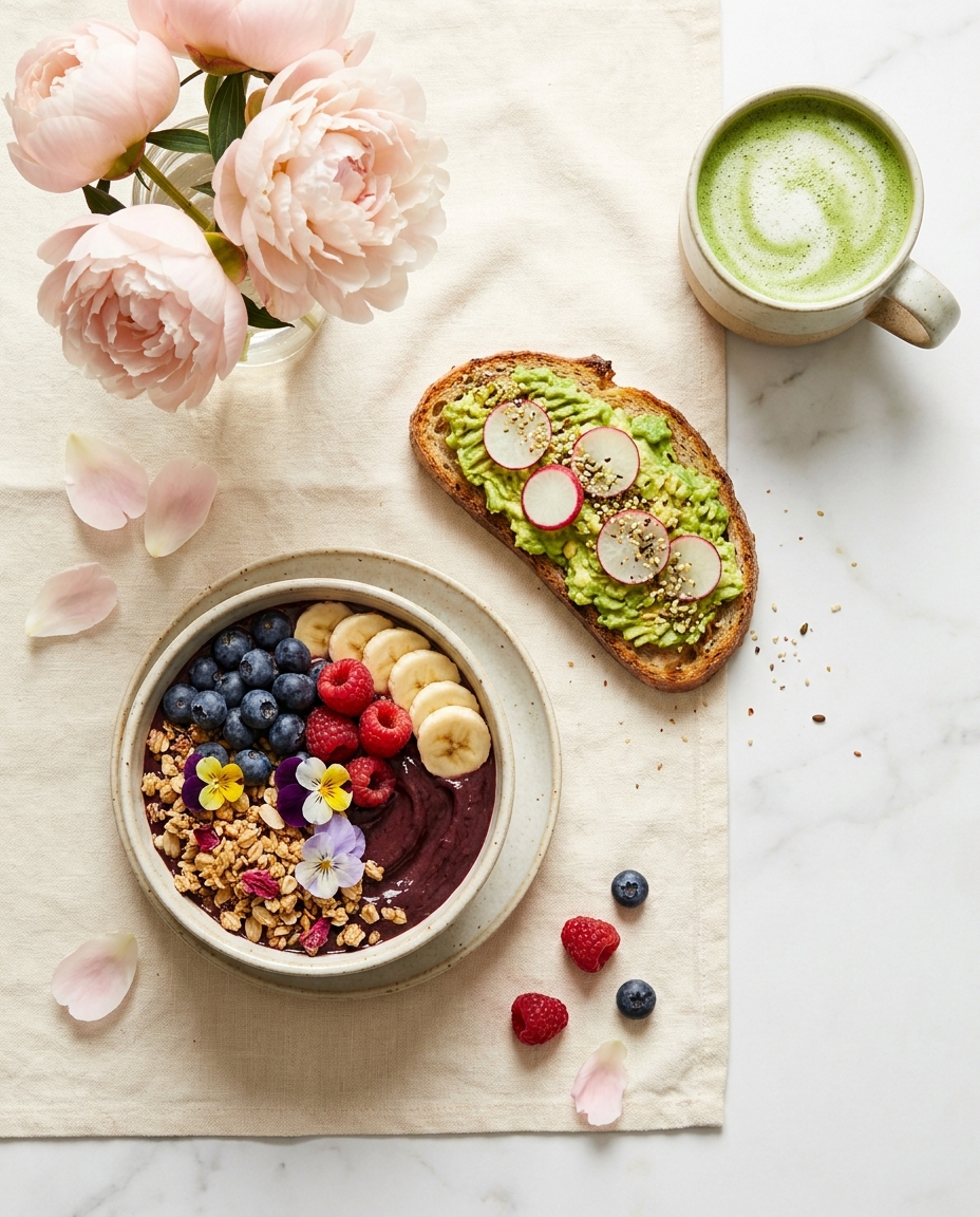 Breakfast scene